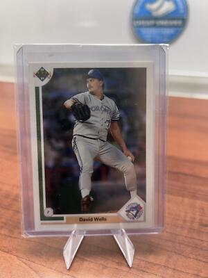 Cheap Sneaks Footwear/Sports Cards Baseball Card David Wells 1991 Upper Deck #583 Toronto Blue Jays