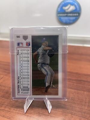 Cheap Sneaks Footwear/Sports Cards Baseball Card David Wells 1991 Upper Deck #583 Toronto Blue Jays