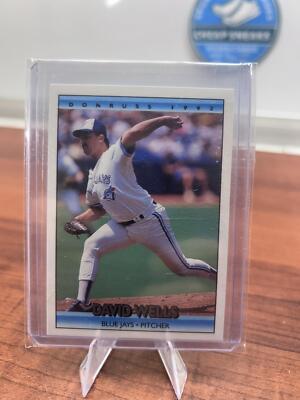 Cheap Sneaks Footwear/Sports Cards Baseball Card David Wells 1992 Donruss #620c Toronto Blue Jays