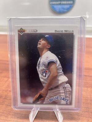 Cheap Sneaks Footwear/Sports Cards Baseball Card David Wells 1992 Upper Deck #116 Toronto Blue Jays