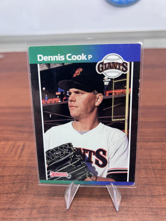 Cheap Sneaks Footwear/Sports Cards Baseball Card Dennis Cook RC 1989 Donruss #646 San Francisco Giants