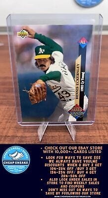 Cheap Sneaks Footwear/Sports Cards Baseball Card Dennis Eckersley 1993 Upper Deck #489 Oakland Athletics