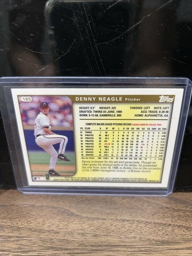Cheap Sneaks Footwear/Sports Cards Baseball Card Denny Neagle Atlanta Braves Lot (2) 1998 Topps #185,1998 Upper Deck #3