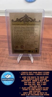 Cheap Sneaks Footwear/Sports Cards Baseball Card Derek Jeter 2000 Fleer Tradition #443 New York Yankees
