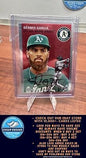 Cheap Sneaks Footwear/Sports Cards Baseball Card Dérmis Garcia RC 2023 Topps Chrome Platinum Anniversary #42 Oakland A