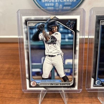 Cheap Sneaks Footwear/Sports Cards Baseball Card Deyvison De Los Santos 2024 Bowman Draft Chrome  #BDC-134 Marlins