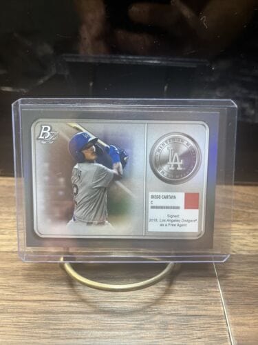 Cheap Sneaks Footwear/Sports Cards Baseball Card Diego Cartaya 22 Bowman Platinum Minted In Merit #MM6 - NRMT+ Dodgers
