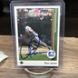 Cheap Sneaks Footwear/Sports Cards Baseball Card Dion James Atlanta Braves signed 1989 Upper Deck card COA