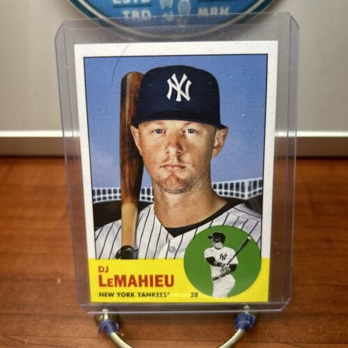 Cheap Sneaks Footwear/Sports Cards Baseball Card DJ LeMahieu 2022 Topps Archives 1963 Topps Design #98 New York Yankees