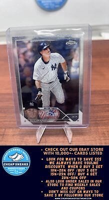 Cheap Sneaks Footwear/Sports Cards Baseball Card DJ LeMahieu 2023 Topps Chrome #153 New York Yankees