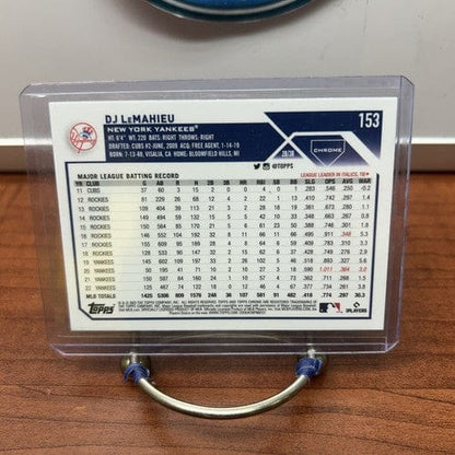 Cheap Sneaks Footwear/Sports Cards Baseball Card DJ LeMahieu 2023 Topps Chrome Baseball Card#153 New York Yankees