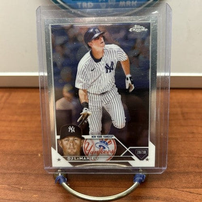 Cheap Sneaks Footwear/Sports Cards Baseball Card DJ LeMahieu 2023 Topps Chrome Baseball Card#153 New York Yankees
