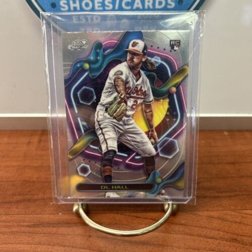 Cheap Sneaks Footwear/Sports Cards Baseball Card DL Hall 2023 Topps  Chrome Cosmic Rookie Card Baltimore Orioles Baseba