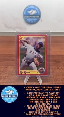 Cheap Sneaks Footwear/Sports Cards Baseball Card Doc Gooden 1990 Score #313 New York Mets