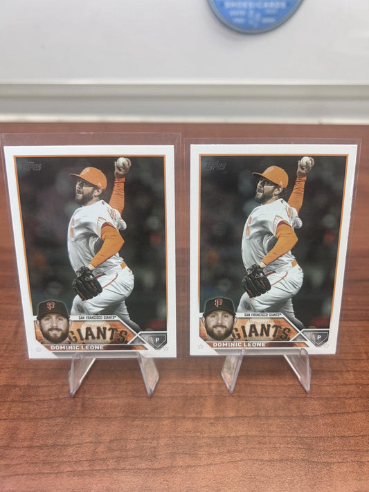 Cheap Sneaks Footwear/Sports Cards Baseball Card Dominic Leone 2023 Topps #180 San Francisco Giants