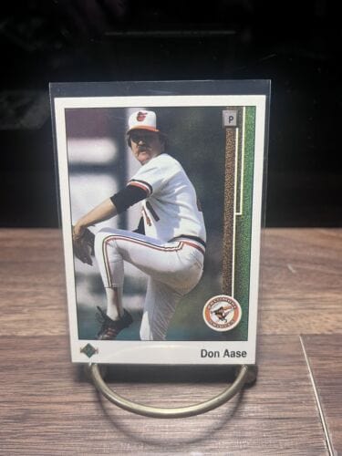 Cheap Sneaks Footwear/Sports Cards Baseball Card Don Aase P Baltimore Orioles 1989 Upper Deck Card #450