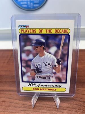 Cheap Sneaks Footwear/Sports Cards Baseball Card Don Mattingly 1990 Fleer Canadian #626 New York Yankees