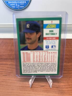Cheap Sneaks Footwear/Sports Cards Baseball Card Don Mattingly 1990 Score #1 New York Yankees