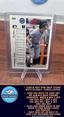 Cheap Sneaks Footwear/Sports Cards Baseball Card Don Mattingly 1990 Upper Deck #191a New York Yankees
