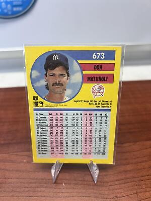 Cheap Sneaks Footwear/Sports Cards Baseball Card Don Mattingly 1991 Fleer Baseball Card  #673b New York Yankees