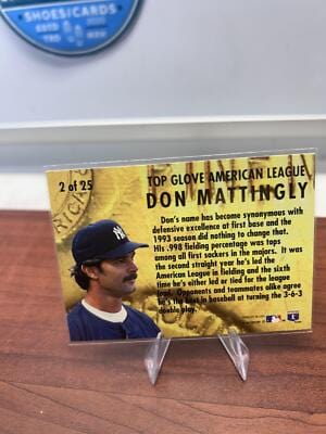 Cheap Sneaks Footwear/Sports Cards Baseball Card Don Mattingly 1994 Ultra Award Winners #2 New York Yankees