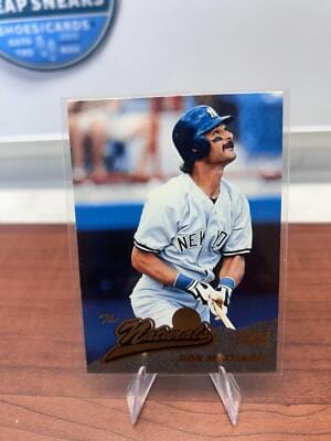 Cheap Sneaks Footwear/Sports Cards Baseball Card Don Mattingly 1996 Pinnacle #157 New York Yankees