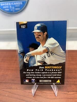 Cheap Sneaks Footwear/Sports Cards Baseball Card Don Mattingly 1996 Pinnacle #157 New York Yankees