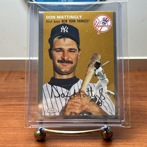 Cheap Sneaks Footwear/Sports Cards Baseball Card Don Mattingly 2023 Topps Chrome Platinum Anniversary New York Yankees