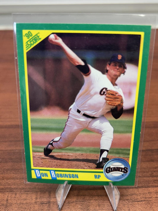 Cheap Sneaks Footwear/Sports Cards Baseball Card Don Robinson 1990 Score #112 San Francisco Giants