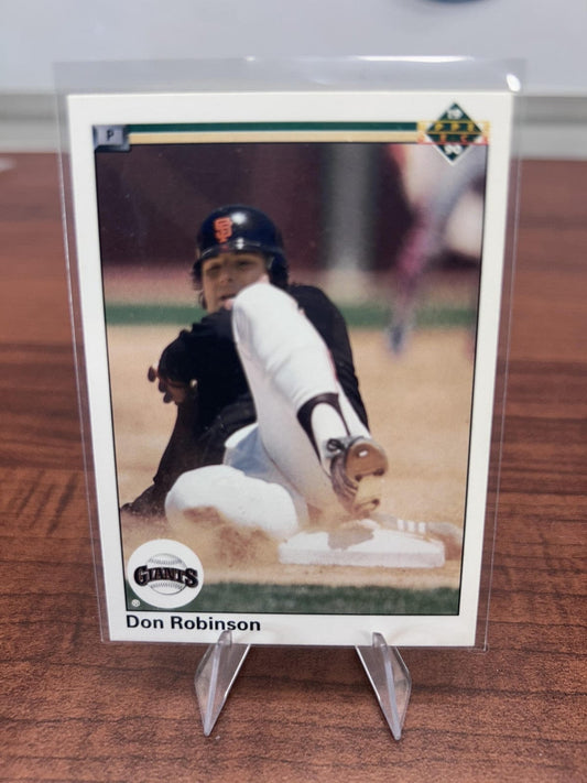 Cheap Sneaks Footwear/Sports Cards Baseball Card Don Robinson 1990 Upper Deck #616 San Francisco Giants