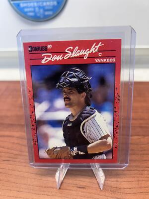 Cheap Sneaks Footwear/Sports Cards Baseball Card Don Slaught 1990 Donruss #277c New York Yankees
