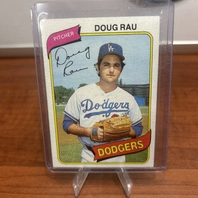 Cheap Sneaks Footwear/Sports Cards Baseball Card Doug Rau 1980 Topps Los Angeles Dodgers #527 R312F 62