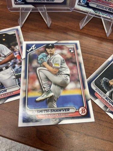 Cheap Sneaks Footwear/Sports Cards Baseball Card Douglas Glod 2024 “1st”Bowman Chrome Mojo+ Base/Isaiah Drake Base