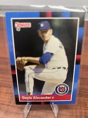 Cheap Sneaks Footwear/Sports Cards Baseball Card Doyle Alexander 1988 Donruss #584 Detroit Tigers