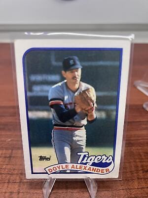 Cheap Sneaks Footwear/Sports Cards Baseball Card Doyle Alexander 1989 Topps #77 Detroit Tigers