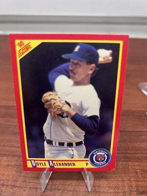 Cheap Sneaks Footwear/Sports Cards Baseball Card Doyle Alexander 1990 Score Promos #237 Detroit Tigers