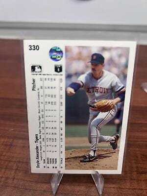 Cheap Sneaks Footwear/Sports Cards Baseball Card Doyle Alexander 1990 Upper Deck #330 Detroit Tigers