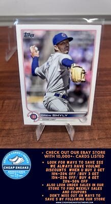 Cheap Sneaks Footwear/Sports Cards Baseball Card Drew Smyly 2022 Topps Update #US138 Chicago Cubs