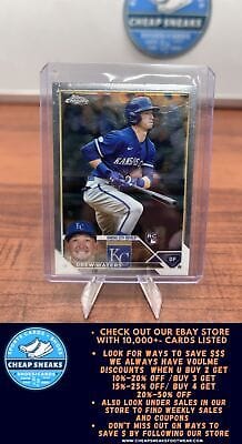 Cheap Sneaks Footwear/Sports Cards Baseball Card Drew Waters RC 2023 Topps Chrome #147 Kansas City Royals