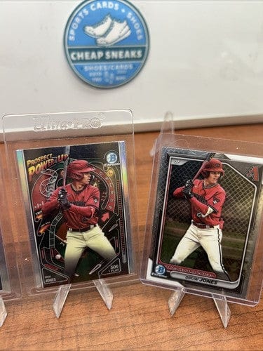 Cheap Sneaks Footwear/Sports Cards Baseball Card Druw Jones 2024 Bowman Chrome Prospect/2023  1st Bowman Base DBacks