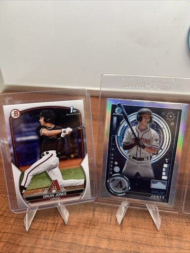Cheap Sneaks Footwear/Sports Cards Baseball Card Druw Jones 2024 Bowman Chrome Prospect/2023  1st Bowman Base DBacks