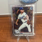 Cheap Sneaks Footwear/Sports Cards Baseball Card Dustin May (RC) 2020 Bowman Chrome - #96 Pitching Los Angeles Dodgers