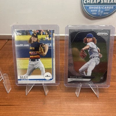 Cheap Sneaks Footwear/Sports Cards Baseball Card Dustin May (RC) 2020 Panini Prizm Rookie Card #126 Los Angeles Dodgers