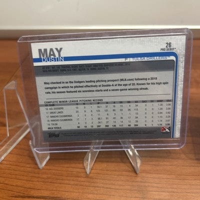 Cheap Sneaks Footwear/Sports Cards Baseball Card Dustin May (RC) 2020 Panini Prizm Rookie Card #126 Los Angeles Dodgers