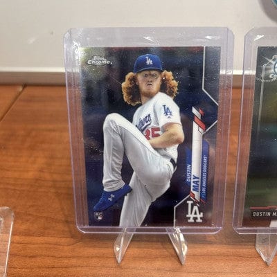 Cheap Sneaks Footwear/Sports Cards Baseball Card Dustin May (RC) 2020 Topps Chrome #176, 2017 Bowman Chrome Pros BCP-21