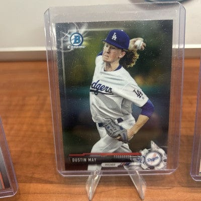 Cheap Sneaks Footwear/Sports Cards Baseball Card Dustin May (RC) 2020 Topps Chrome #176, 2017 Bowman Chrome Pros BCP-21