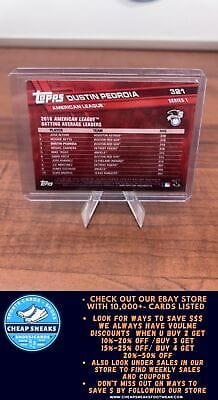Cheap Sneaks Footwear/Sports Cards Baseball Card Dustin Pedroia 2017 Topps Limited Edition #321 Boston Red Sox