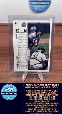 Cheap Sneaks Footwear/Sports Cards Baseball Card Dwight Evans 1990 Upper Deck #112a Boston Red Sox