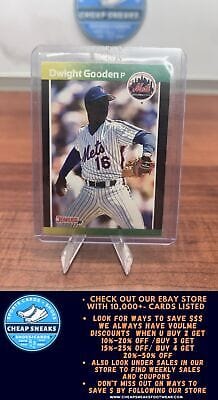 Cheap Sneaks Footwear/Sports Cards Baseball Card Dwight Gooden 1989 Donruss #270 New York Mets