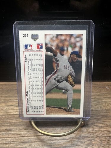 Cheap Sneaks Footwear/Sports Cards Baseball Card Dwight Gooden 1991 Upper Deck Baseball Card #224  New York Mets